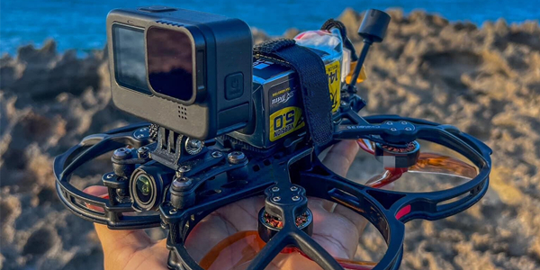 Lipo Battery and 3.5-inch FPV Drone