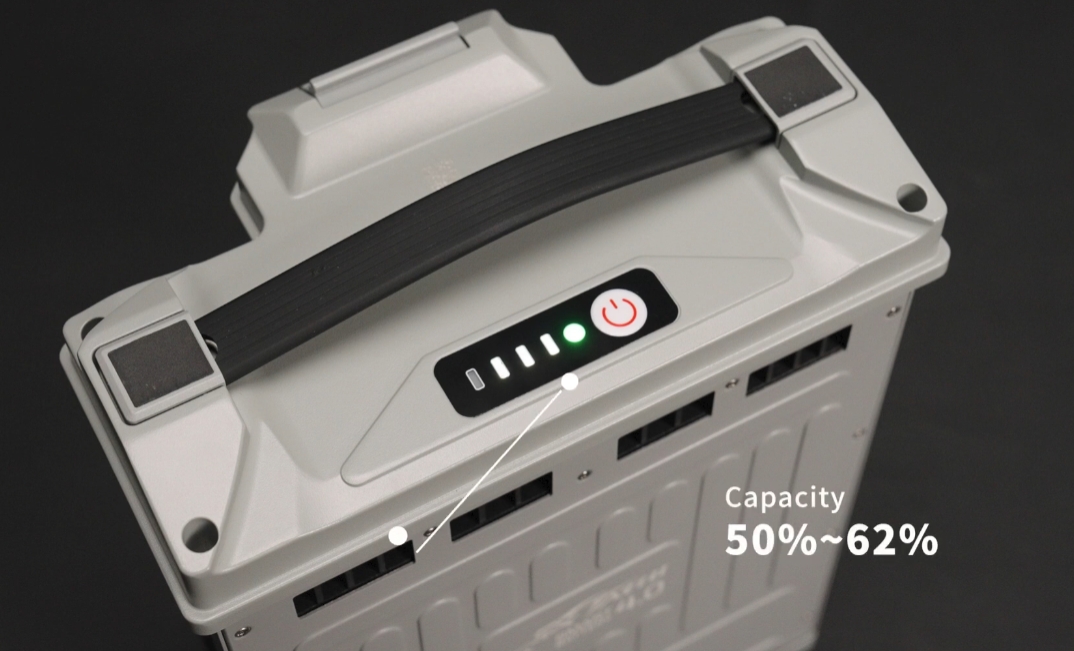 check the SOC of TATTU 18S battery
