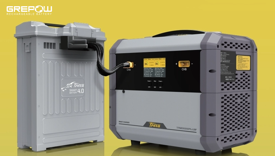 charge TATTU 4.0 18S intelligent battery
